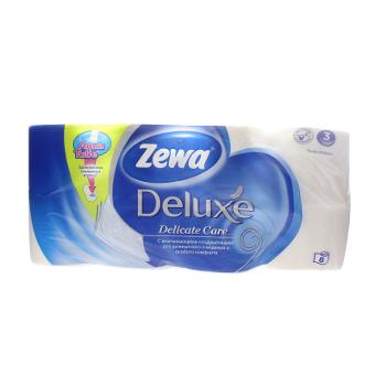 Туалетная бумага ZEWA Делюкс 8 шт.
