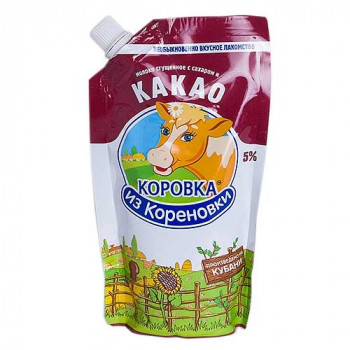 Сгущенное молоко Коровка из Кореновки Какао 270 гр
