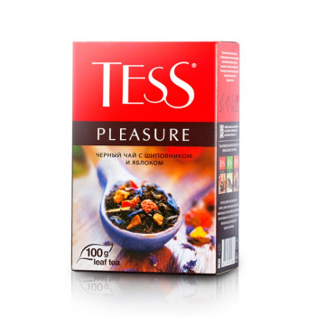 Чай TESS Pleasure с фруктами 100 гр