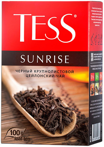 Чай TESS Sunrise черный 100 гр