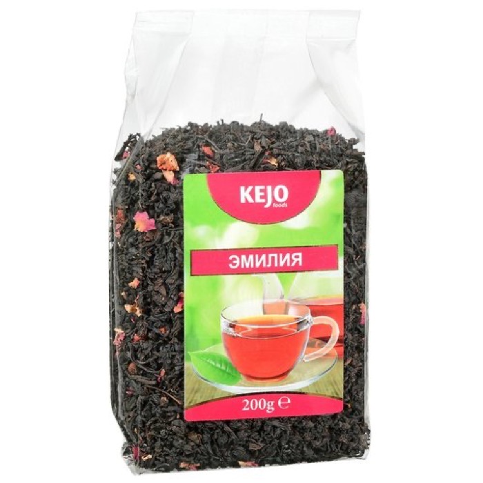 Чай KEJOfoods с клубникой 200 гр.
