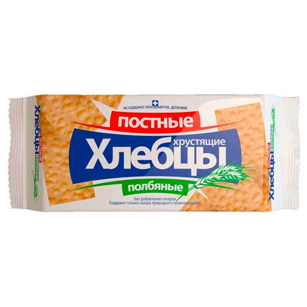 Хлебцы постные Полбяные 70 гр.