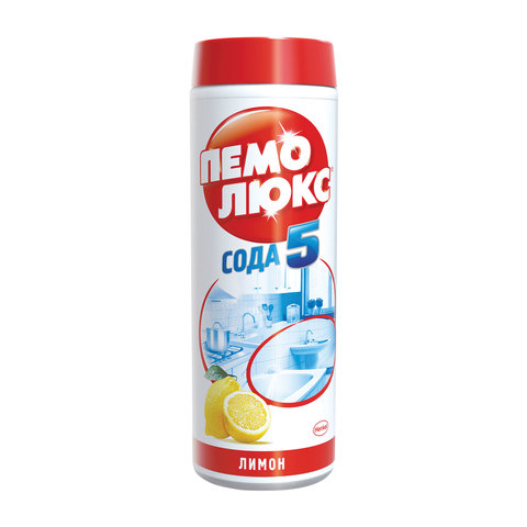 Чистящее средство Пемо Люкс Сода 5 Лимон 480 гр.
