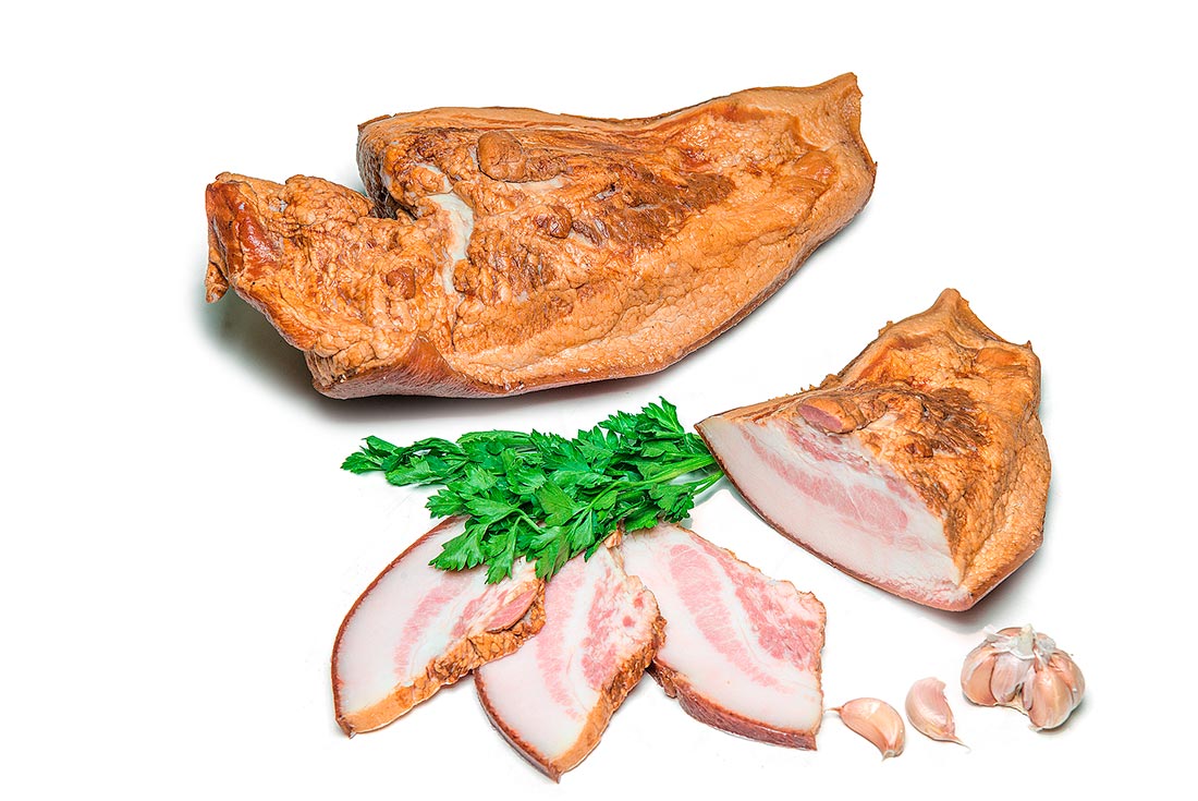 Щеки свиные горячего копчения 430 гр.
