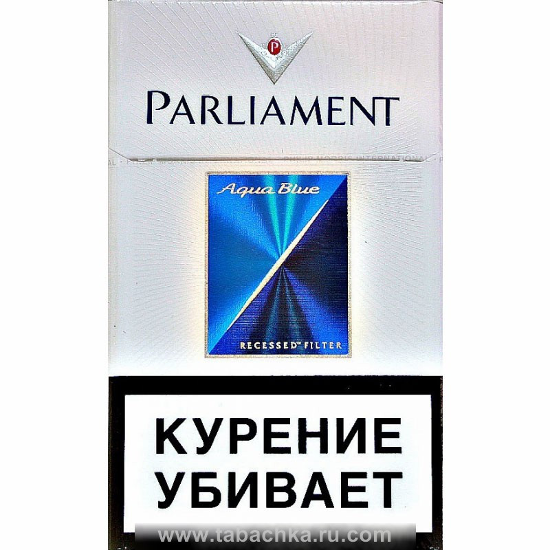 Сигареты Parliament Aqua Blue 1 пачка.
