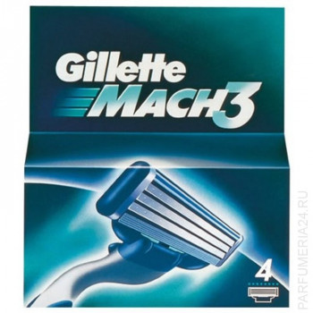   Gillette Mach 3 4 .