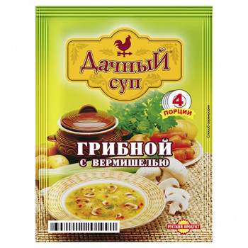 Суп Дачный Грибной с вермишелью 50 гр