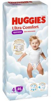 ���������� ������� Huggies ��� ��������� 9 - 12 �� 46 ��