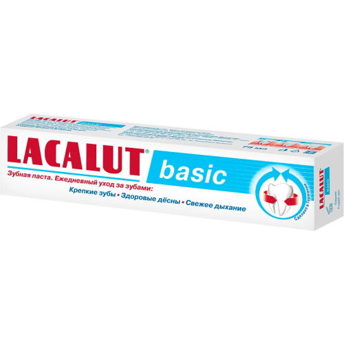 Зубная паста LACALUT basic 65 гр.